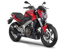 Bajaj Dominar In Gloss Red Shade Spied; Launch Soon