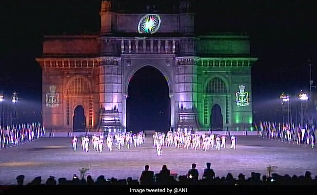 Navy Day: Beating Retreat Ceremony Held At Mumbai's Gateway Of India