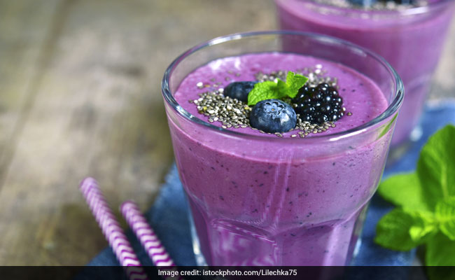 blueberry smoothie