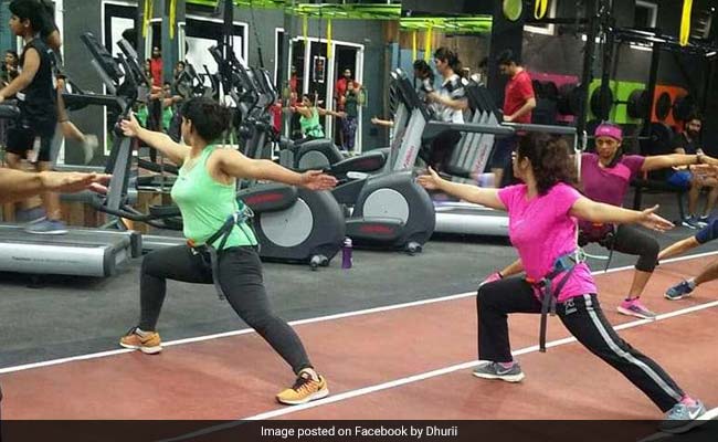 Fitness Routine Blends Bungee Jumping With Cardio