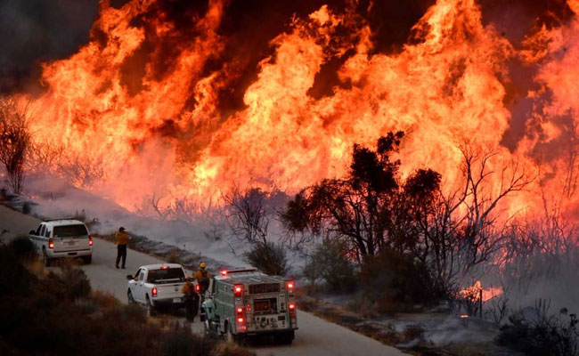 Crews Battling California Wildfires Gird For Return Of High Winds