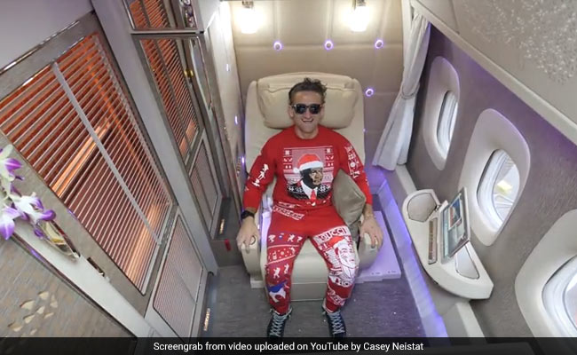 Emirates First Class Seat Vlog Casey Neistat