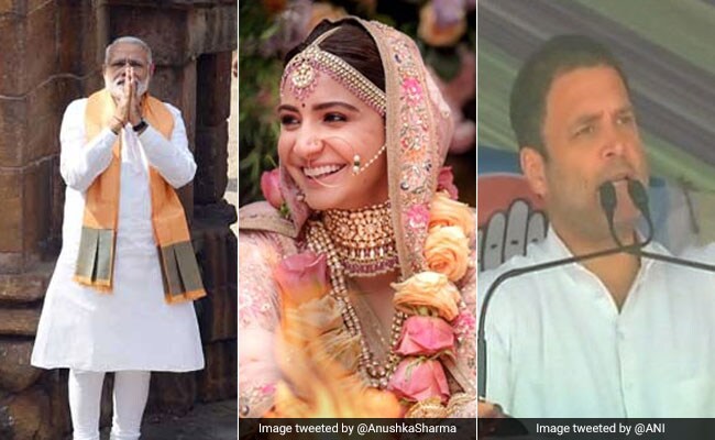 विराट-अनुष्का की शादी से लेकर गुजरात चुनाव में प्रचार के आखिरी दिन आज क्या है खास, अब तक की 5 बड़ी खबरें