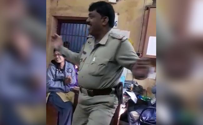 Cop Suspended For Dancing Inside Police Station