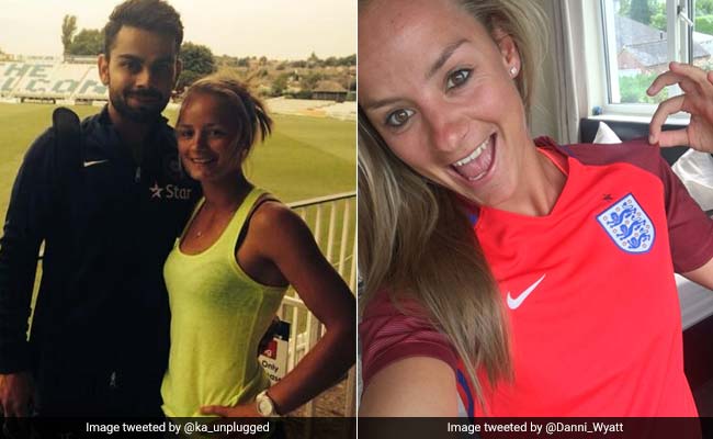 daneielle wyatt and virat kohli