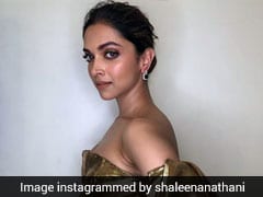Deepika Padukone's Stylist Trolled For Gold 'Wrapping Paper' Dress
