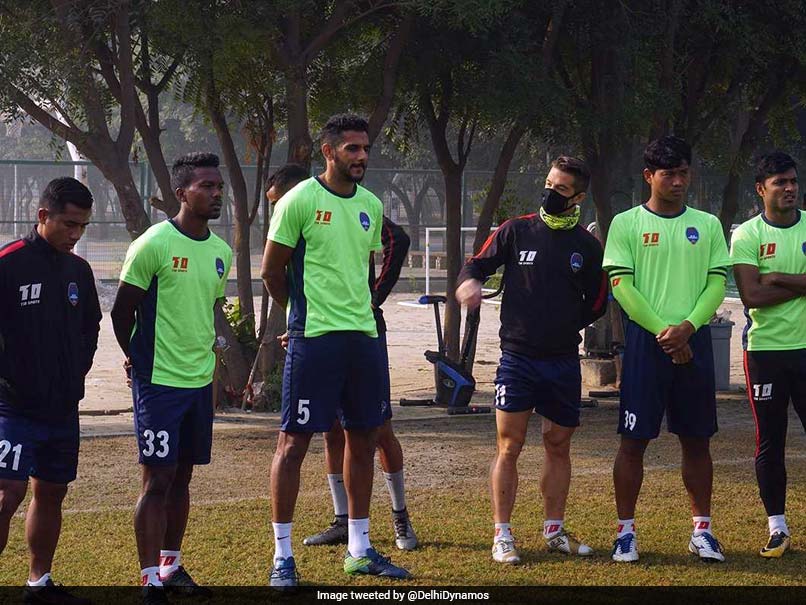 Indian Super League: Footballers Wear Masks While Training In Delhi