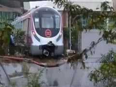 Delhi Metro's Driverless Magenta Line Train Crashes Days Before Launch By PM Modi