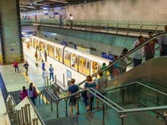 CISF Jawan Saves Man Attempting Suicide At Delhi Metro Station