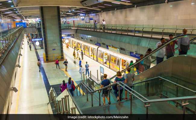 CISF Jawan Saves Man Attempting Suicide At Delhi Metro Station