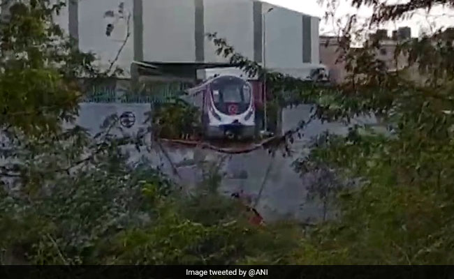 Delhi Metro Magenta Line Highlights: Driverless Train Crashes During Trial Run