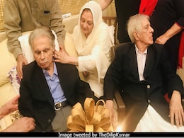 See Pics From Dilip Kumar's 95th Birthday Party With Wife Saira Banu And Friends See Pics From Dilip Kumar's 95th Birthday Party With Wife Saira Banu And Friends