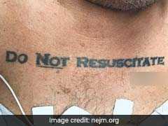 US Man's "Do Not Resuscitate" Tattoo Leaves Doctors With Life-Or-Death Dilemma