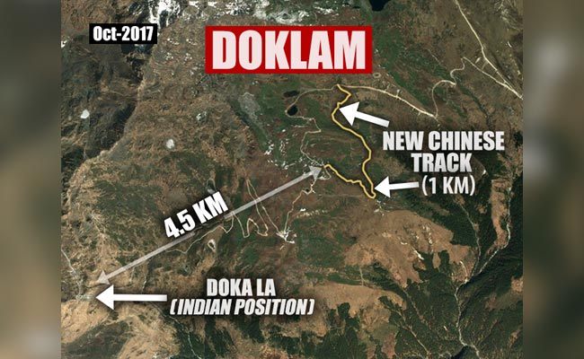 Exclusive: In Doklam, Chinese Built New Roads In Last 2 Months, Show Satellite Pics
