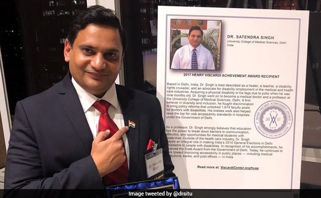 Doctor Who Helped People With Disabilities In 2014 Election Wins Prestigious US Award