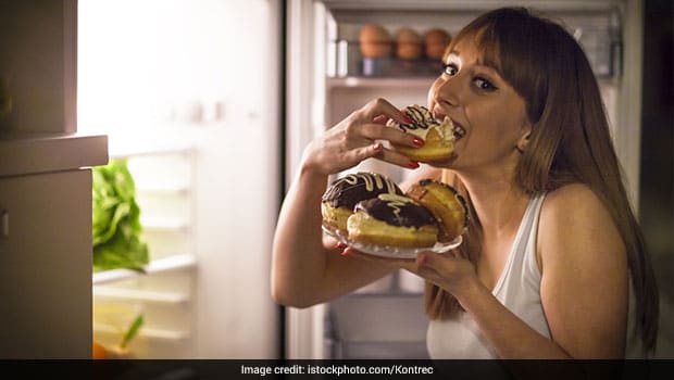 eating night donuts