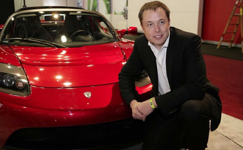 elon musk tesla roadster space