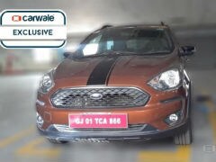 Ford Figo Cross Spied Undisguised For The First Time
