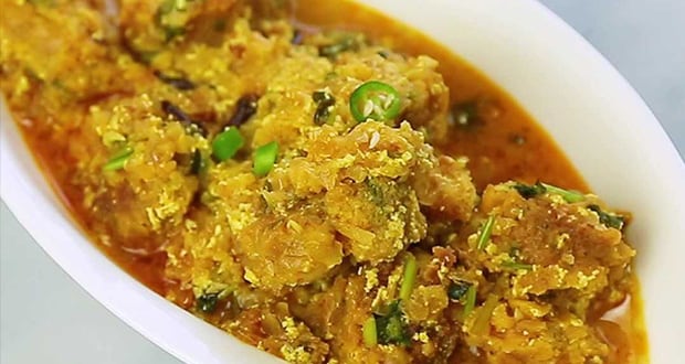 Spicy Gatte Ki Sabzi