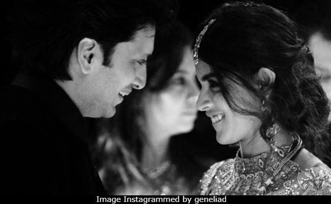 On Riteish Deshmukh's Birthday, An Aww-Dorable Post From Genelia D'Souza