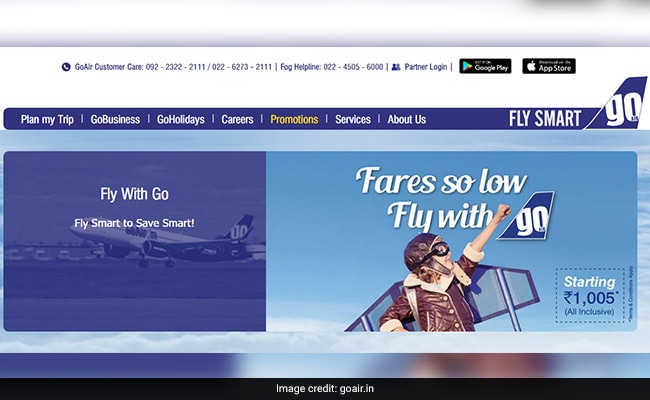 goair domestic flight