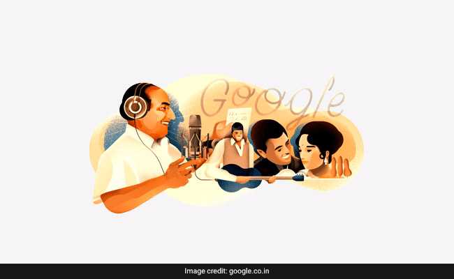 Google Celebrates Singing Legend Mohammed Rafi's 93rd Birthday With A Doodle