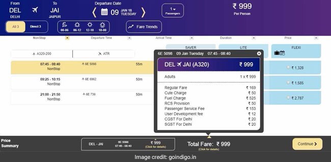 indigo rs 999 indigo website