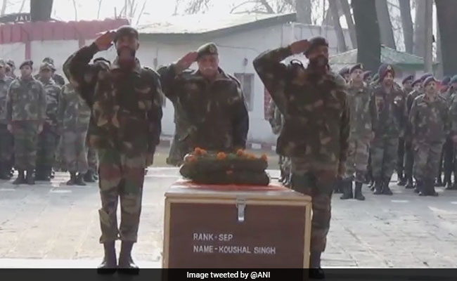 Body Of Soldier Missing In Jammu And Kashmir Avalanche Recovered