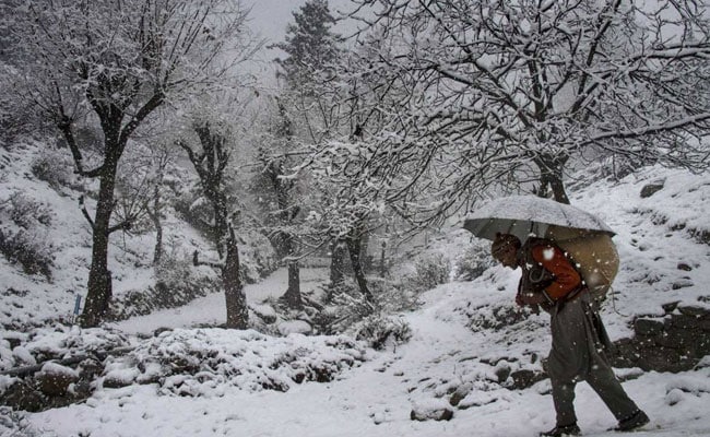 कश्मीर में प्रचंड शीत लहर जारी, उत्तर भारत के कई इलाके कोहरे की चपेट में