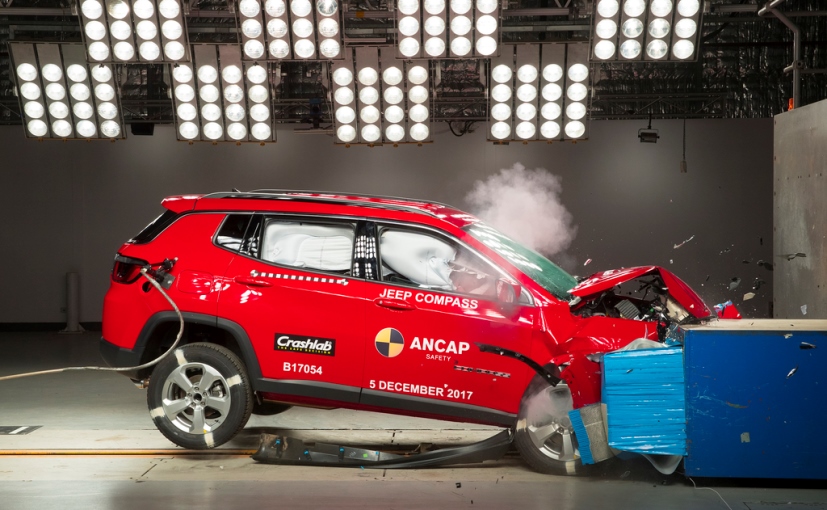 India-Made Jeep Compass Gets 5 Stars In Australia's ANCAP Crash Test