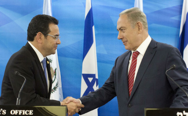 Guatemala To Move Embassy To Jerusalem, Says President Jimmy Morales