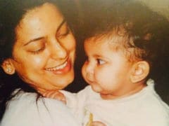 Juhi Chawla Found This Lovely Old Pic Of Daughter Jahnavi As A Baby