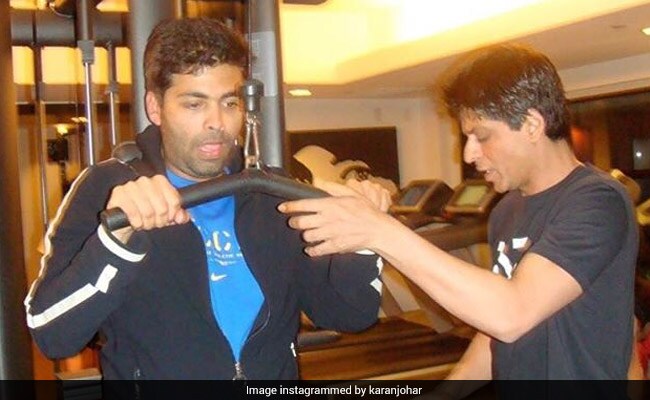 Did You Know Shah Rukh Khan Was Karan Johar's Gym 'Trainer' At Some Point?