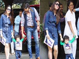 December Global Festivities: अपने पैरों पर खड़े हुए तैमूर अली खान, मम्मी-पापा के साथ यूं मनाई Christmas Party December Global Festivities: अपने पैरों पर खड़े हुए तैमूर अली खान, मम्मी-पापा के साथ यूं मनाई Christmas Party