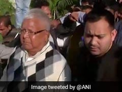 Lalu Yadav Arrives In Court With Son Tejashwi, Fodder Scam Verdict Soon