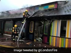 Fire Breaks Out At London Zoo