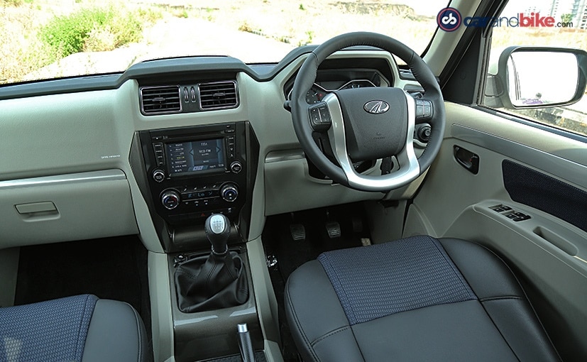 Mahindra Scorpio Facelift Dashboard