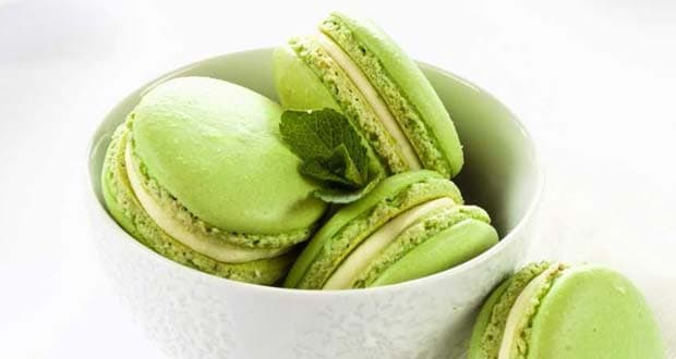 Matcha Tea Macarons