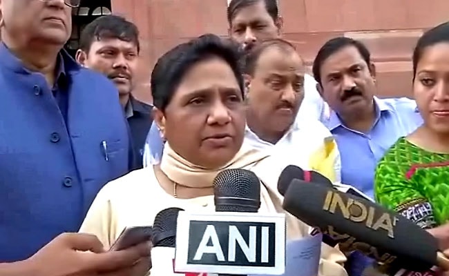'Mob Lynching In Name Of Cow Vigilantism Blot On Democracy': Mayawati