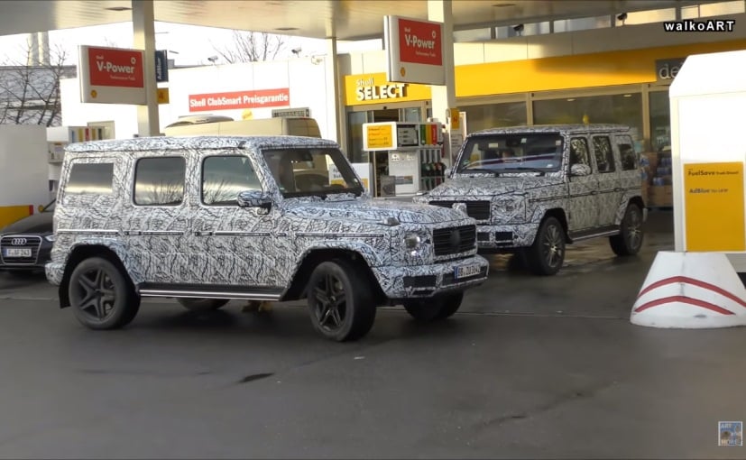 Next-Gen Mercedes-Benz G-Class Spotted Testing Again