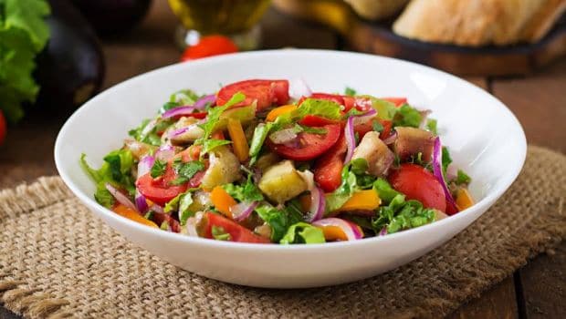 Tricolor Veggie Delight Salad