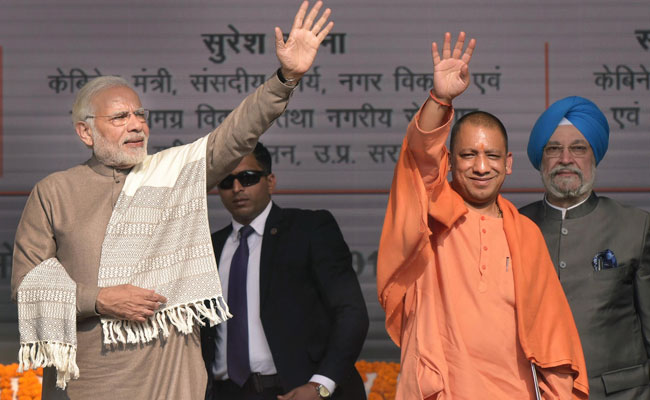 What Noida 'Jinx', Scoffs PM Narendra Modi, Praising Yogi Adityanath