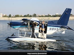 PM Narendra Modi's Seaplane Ride Can Lead To Disqualification Of BJP Candidates: Congress Leader PM Narendra Modi's Seaplane Ride Can Lead To Disqualification Of BJP Candidates: Congress Leader