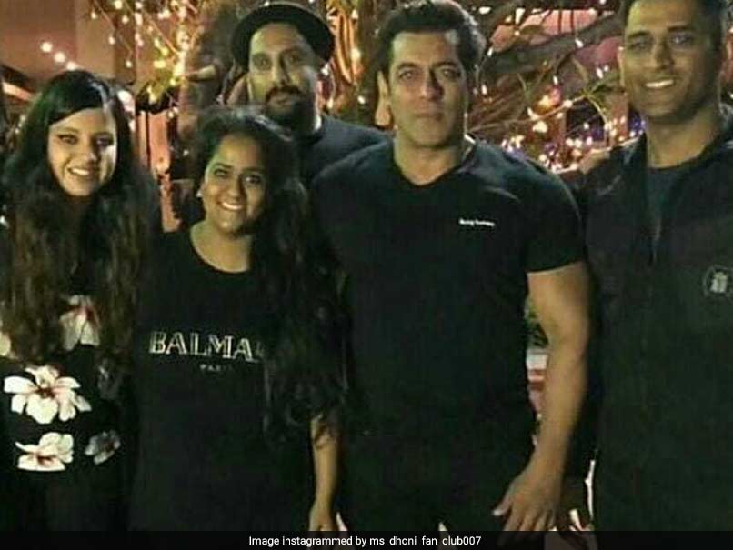 After Virushka Reception, Mahendra Singh Dhoni Attends Salman Khan's Birthday Bash