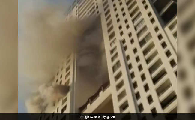Fire At 17th Floor Of Duplex Flat In Mumbai