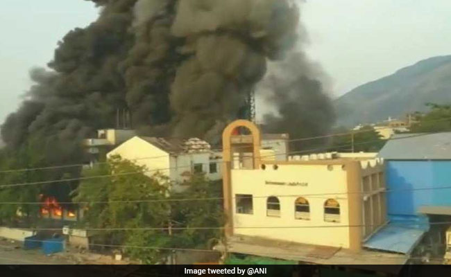 Fire Breaks Out At A Building In Navi Mumbai