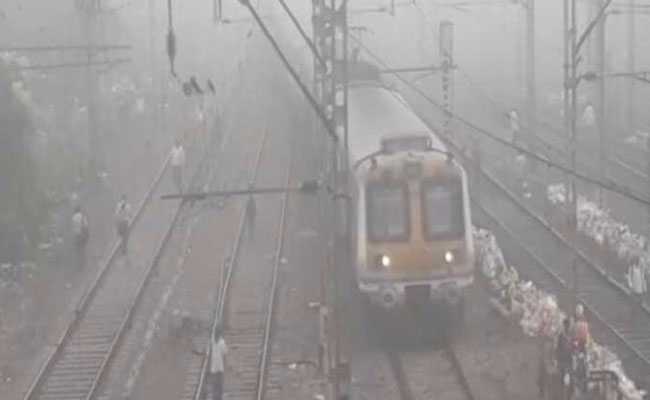 Thick Morning Fog Surprises Mumbai, Railway Services Affected