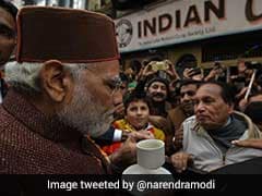 PM Modi Jogs Memory With Cup Of Coffee At Shimla As BJP Forms Government