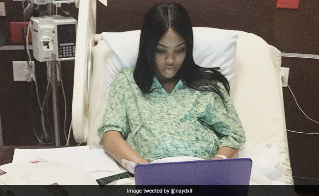 Photo Of Woman Finishing Her Exam While In Labour Goes Viral