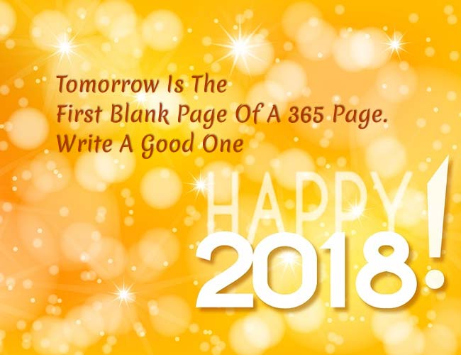 new year 2018 greetings